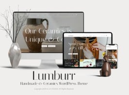 Lumburr – Handmade & Ceramics WordPress Theme
