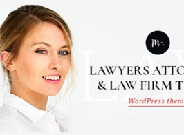 M. Williamson | Lawyer & Legal Adviser WordPress Theme