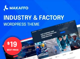 Makaffo – Industry & Factory WordPress Theme