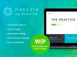 Mandala | Yoga Studio and Wellness Center WordPress Theme