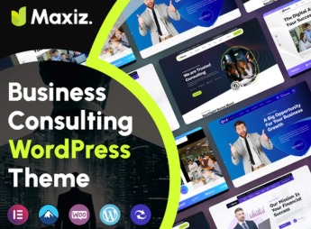 Maxiz – Business Consulting WordPress Theme