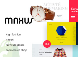 Maxus – Multi Store Responsive Shopify Theme