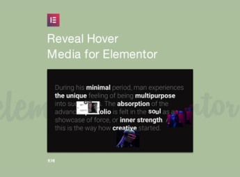 Media Reveal Hover for Elementor