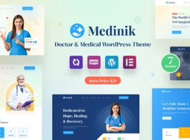 Medinik – Doctor & Medical WordPress Theme