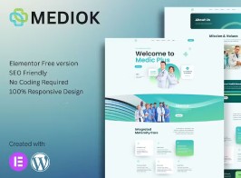 Mediok – Medical Elementor Template Kit