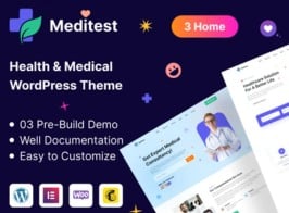 Meditest – Health Medical & Hospital WordPress Theme