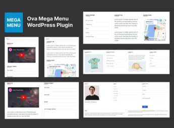 Ova Mega Menu WordPress Plugin