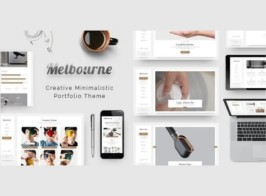 Melbourne – Portfolio WordPress Theme