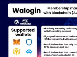 Walogin – Membership management with Blockchain Authenticator