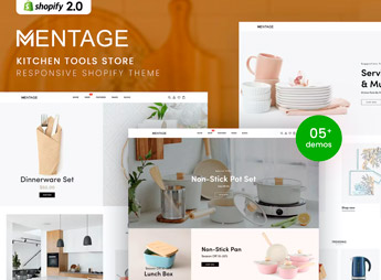 Mentage – Kitchen Tools Responsive Shopify Theme