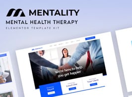 Mentality – Mental Health Therapy Elementor Template Kit