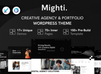 Mighti – Creative Agency & Portfolio WordPress Theme