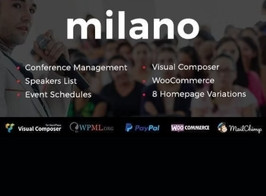 Milano – Event & Conference WordPress Theme