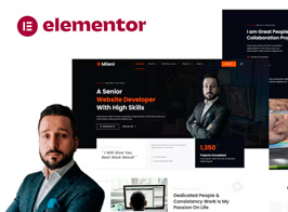 Mileni – Personal Freelancer & Portfolio Showcase Elementor Pro Template Kit