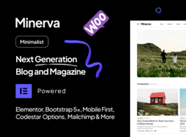 Minerva – Modern Blog WordPress Theme