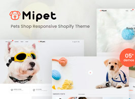 Mipet – Pets Shop Responsive Shopify Theme