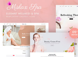 Mislax Spa – Elegant Spa & Wellness Shopify Theme