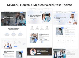 Mivaan – Health & Medical WordPress Theme