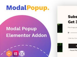 Modal Popup box Elementor Addon