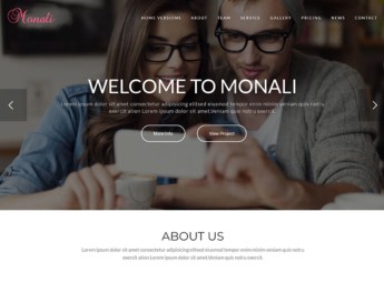 Monali – Business Agency WordPress Theme