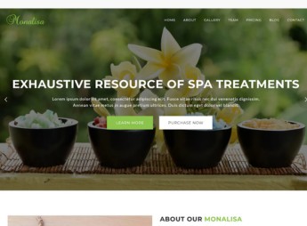 Monalisa – Health & Beauty Spa WordPress Theme