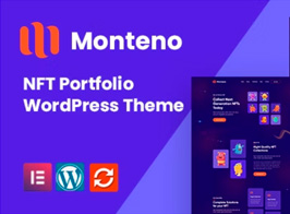 Monteno – NFT Portfolio WordPress Theme