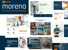 Moreno – Home Improvement & Renovation Template Kit