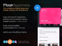 Morph – Flyout Mobile Menu for WordPress