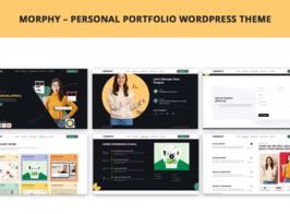 Morphy – Personal Portfolio WordPress Theme
