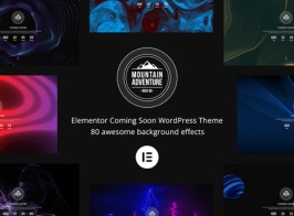 Mountain – Elementor Coming Soon WordPress Theme