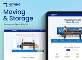 Moving Express – Moving & Storage Company Elementor Template Kit