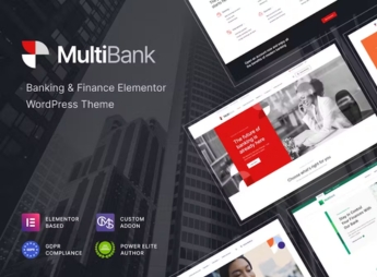 Multibank – Business and Finance WordPress Theme