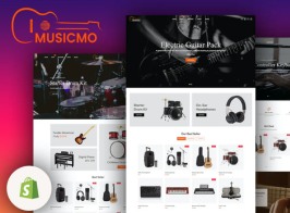 Musicmo – Musical Instruments Shop Shopify Theme