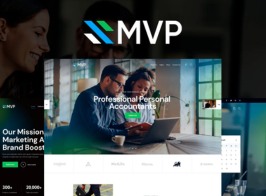 MVP – Finance WordPress Theme