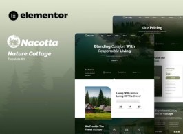 Nacotta – Nature Cottage Elementor Template Kit