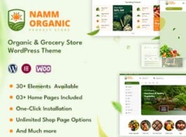 Namm – Grocery Shop WordPress Theme