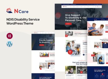 Ncare – NDIS Disability Service WordPress Theme