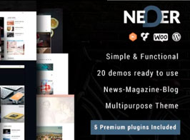 Neder – WordPress News Magazine and Blog Theme