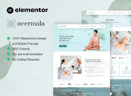 Neermala – Beauty Clinic & Dermatology Elementor Template Kit