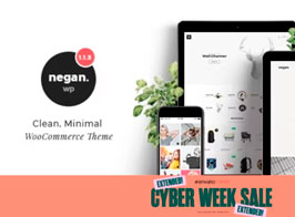 Negan – Clean, Minimal WooCommerce Theme