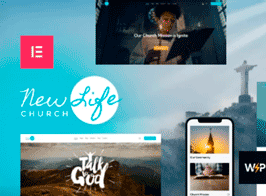 New Life – Church & Religion WordPress Theme