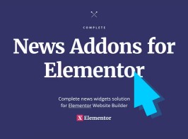 News Addons for Elementor – Ultimate News, Blog and Magazine Widgets