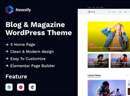 Newsify – Modern Magazine WordPress Theme
