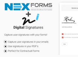 NEX-Forms Digital Signatures Addon