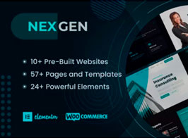 Nexgen – Consulting and Business WordPress Theme