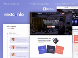 NextConfo – Event & Conference Elementor Pro Template Kit