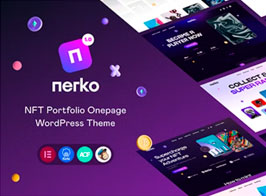 Nerko – NFT Portfolio WordPress Theme