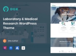 Ninedok – Laboratory & Research WordPress Theme