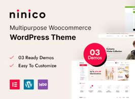 Ninico – Minimal WooCommerce WordPress Theme