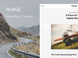 Norge – Blog WordPress Theme